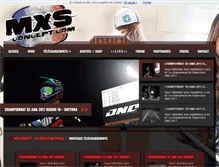 Tablet Screenshot of mxs-concept.com